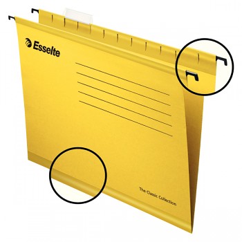 Zesílené závěsné desky Esselte Pendaflex® Žlutá