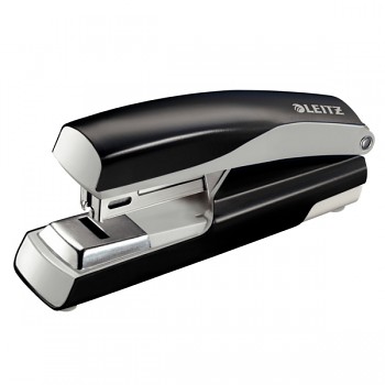 Celokovová sešívačka Leitz NeXXt 5505 s plochým sešíváním Černá