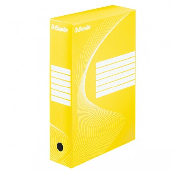 Archivační krabice Esselte 80 mm Žlutá