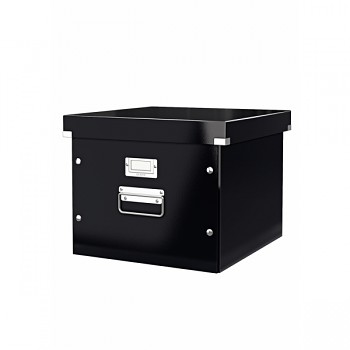 Krabice na závěsné desky Leitz Click & Store Černá