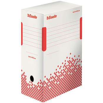 Rychle-složitelná archivační krabice Esselte Speedbox 150 mm Bílá