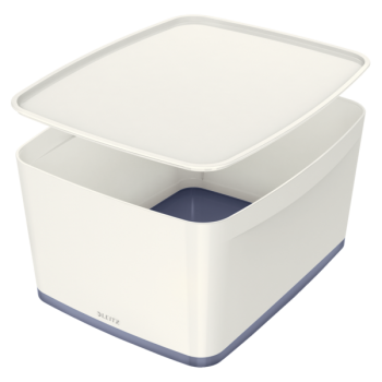 Úložný box s víkem Leitz MyBox®, velikost M bílý