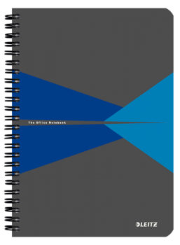 Blok na psaní Leitz OFFICE A5 laminované desky linka modrá