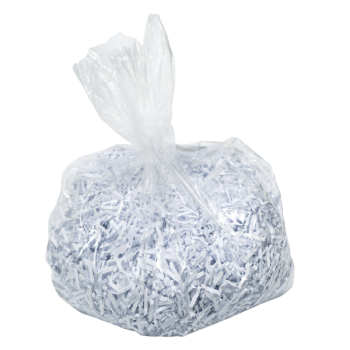 Plastové pytle na skartovaný odpad Leitz IQ Bílá
