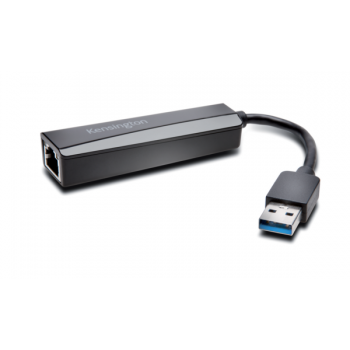Adaptér USB 3.0 pro Ethernet Kensington UA0000E Černá