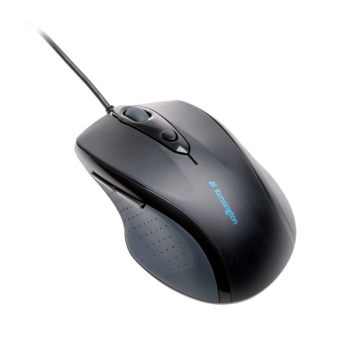 Kabelová počítačová myš standardní velikosti Kensington Pro Fit™ Černá